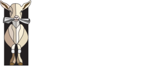 "Logo for KIDD Publishing: The design features a stylized young goat, or "kid" in a standing position, munching on a piece of paper. The word 'KIDD' is written in bold letters to the right of the goat, with the word 'Publishing' placed beneath in a smaller font.