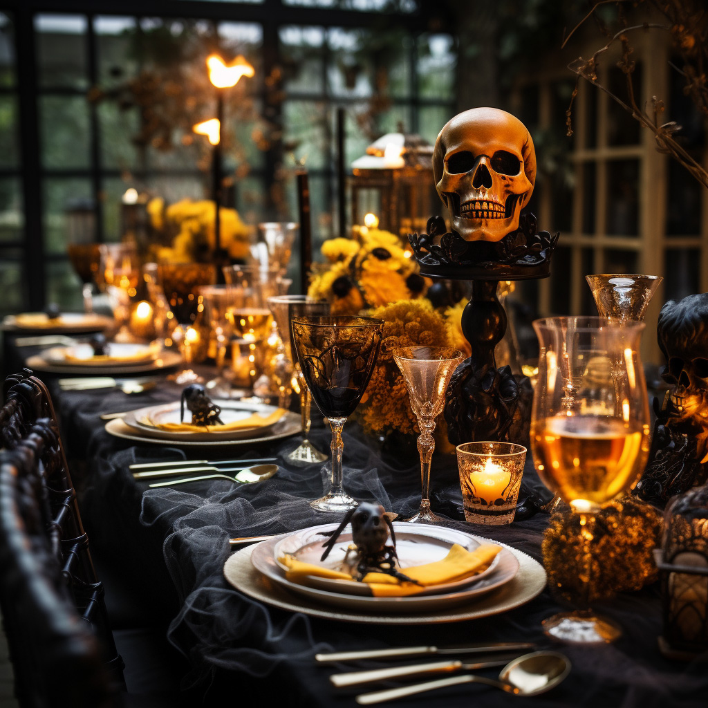 Halloween Dinner Picture Puzzle