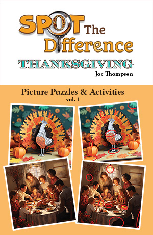 Spot the Difference Thanksgiving Picture Puzzles